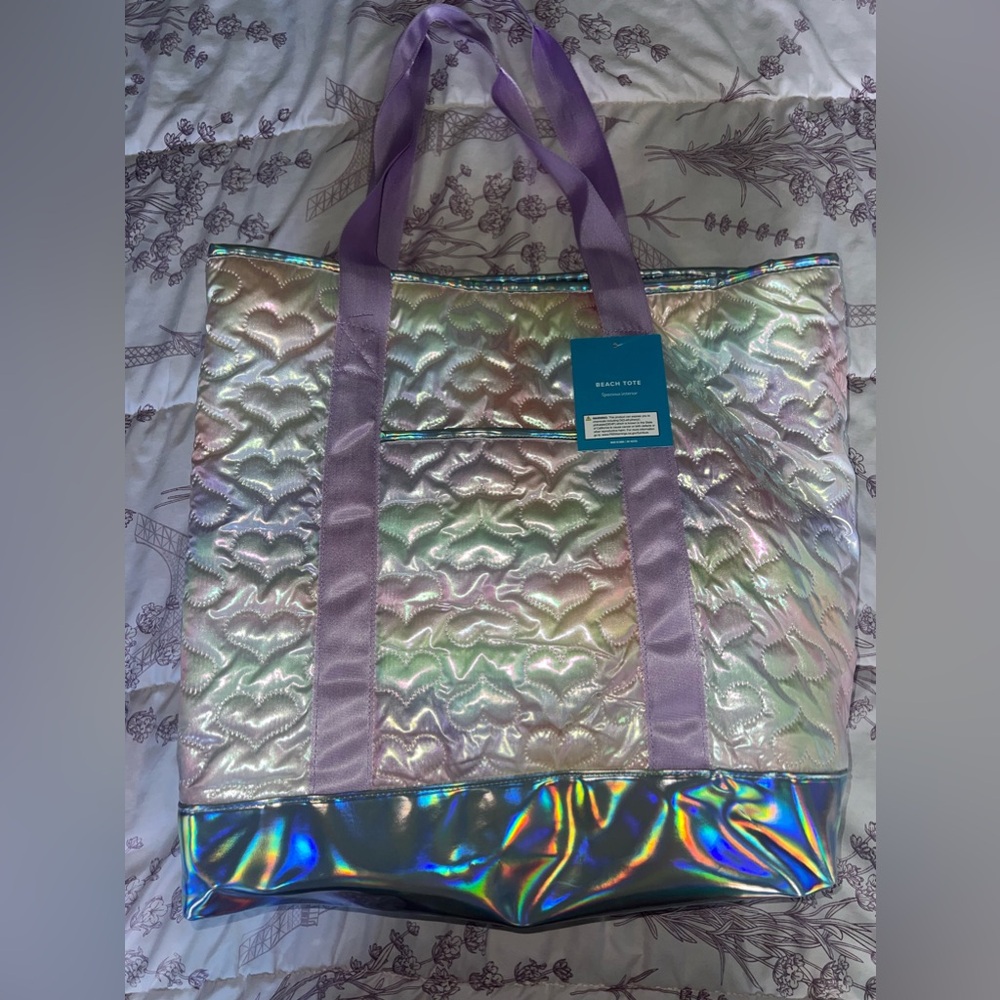 Beach tote bag
